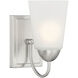Malone 1 Light 5 inch Brushed Nickel Wall Sconce Wall Light